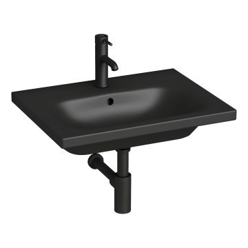 JIKA H8127137161041 - Підвісний умивальник MIO 60x45 см кераміка/матовий чорний