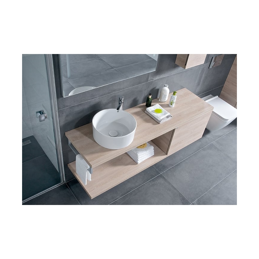 JIKA H8184200001121 - Раковина на столешницу CUBITO диаметр 40 см керамика/белый