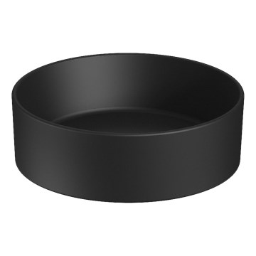 JIKA H8184207161121 - Умивальник накладний (на стільницю) CUBITO діаметр 40 см кераміка/матовий чорний