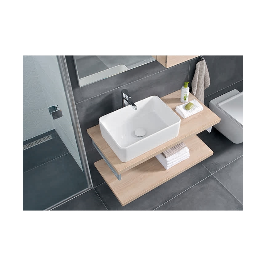 JIKA H8184230001121 - Умивальник накладний (на стільницю) CUBITO 50x35 см кераміка/білий
