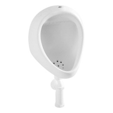 JIKA H8441000004401 - Пісуар KORINT зовнішній впуск, нижній випуск кераміка/білий