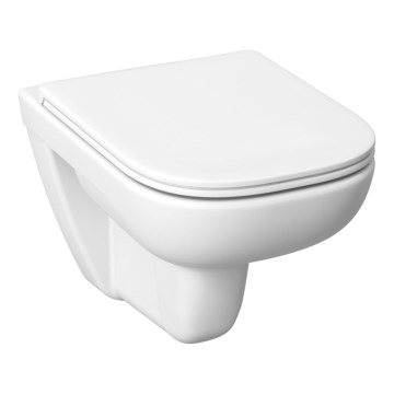 JIKA H8666140000001 - Подвесной унитаз DEEP керамика/белый + сиденье SoftClose DEEP дюропласт/белый