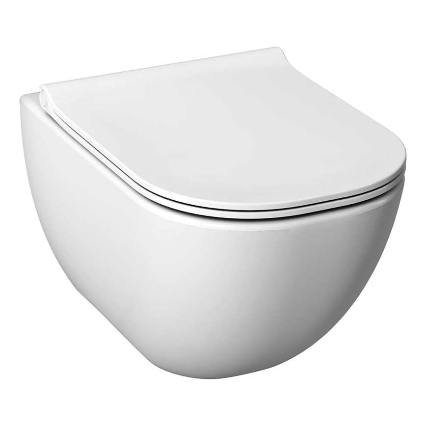 JIKA H8667140000001 - Подвесной унитаз MIO, керамика/белый + сиденье для унитаза SoftClose MIO, дуропласт/белый