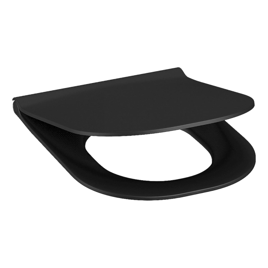JIKA H8917167160631 - Сидіння для унітазу SoftClose MIO з дуропласту/матовий чорний
