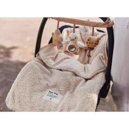 Jollein - Мешок для автомобильного сиденья BOUCLE 42x82 см Boucle Naturel