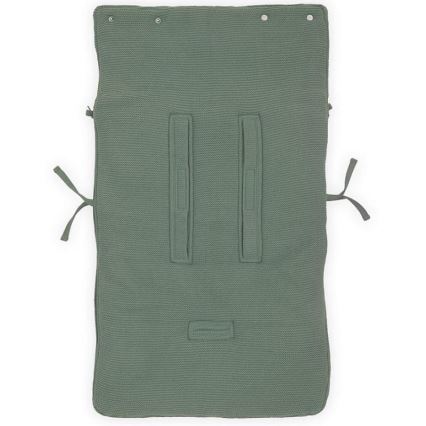 Jollein - Мешок для автомобильного сиденья флис BASIC KNIT 42x82 см Ash Green