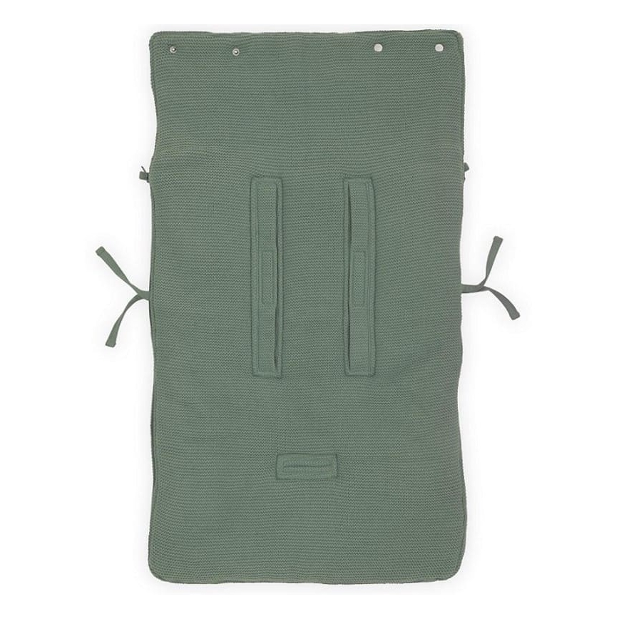 Jollein - Мешок для автомобильного сиденья флис BASIC KNIT 42x82 см Ash Green