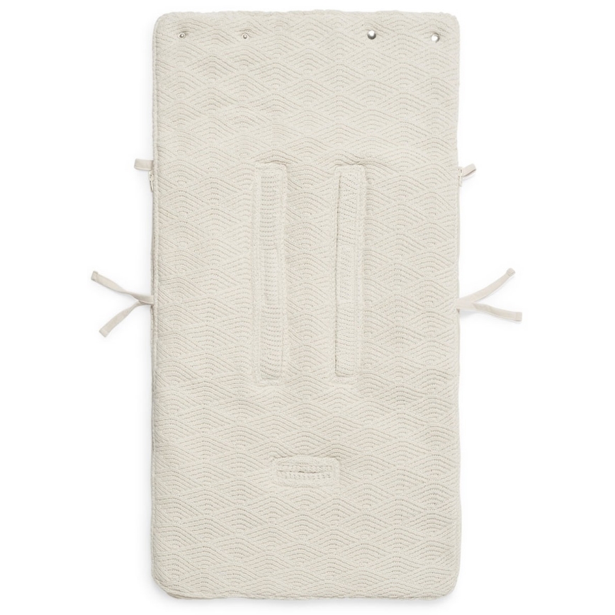 Jollein - Мешок для автомобильного сиденья RIVER KNIT 42x82 см Cream White