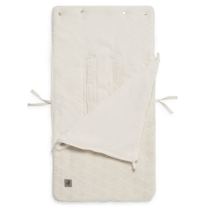 Jollein - Мешок для автомобильного сиденья RIVER KNIT 42x82 см Cream White