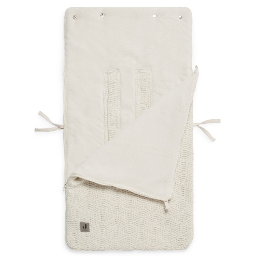 Jollein - Мешок для автомобильного сиденья RIVER KNIT 42x82 см Cream White