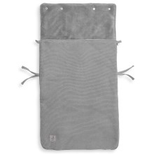 Jollein - Мешок для автомобильного сиденья флис BASIC KNIT 42x82 см Stone Grey