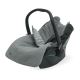 Jollein - Мешок для автомобильного сиденья флис BRICK VELVET 42x82 см Velvet Storm Grey