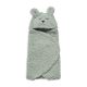 Jollein - Пеленальное одеяло флис Bunny 100x105 см Ash Green