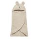 Jollein - Пеленальное одеяло флис Bunny 100x105 см Nougat
