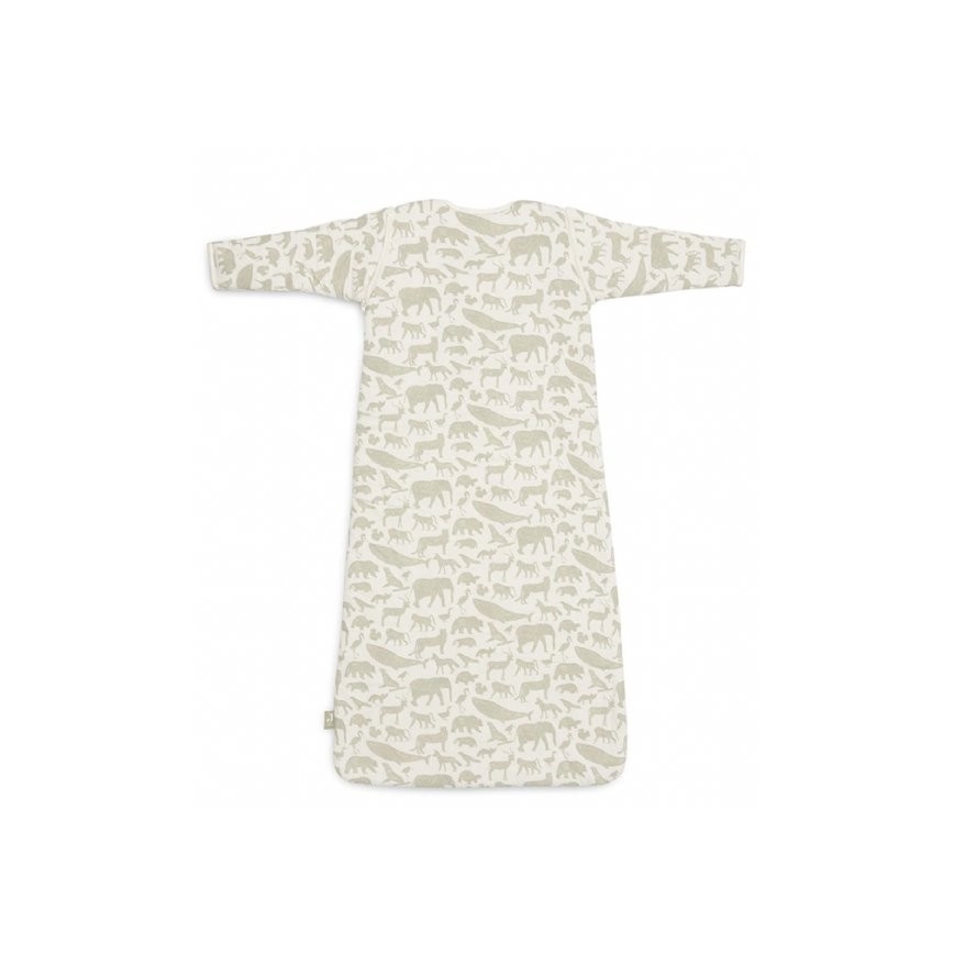 Jollein - Спальний мішок для немовлят 2в1 6-18 місяців 3 TOG Animals Olive Green