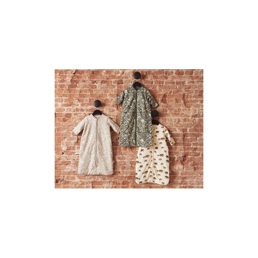 Jollein - Спальний мішок для немовлят 2в1 6-18 місяців 3 TOG Botanical Leaf Green