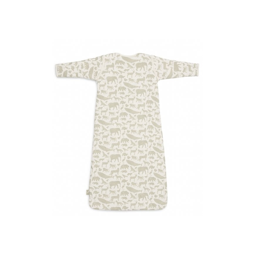Jollein - Спальный мешок 2в1 3-9 месяцев 3 TOG Animals Olive Green