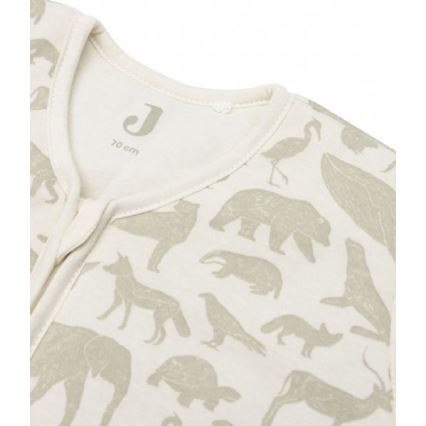 Jollein - Спальный мешок 2в1 3-9 месяцев 3 TOG Animals Olive Green