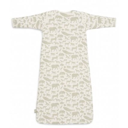 Jollein - Спальный мешок 2в1 6-18 месяцев 3 TOG Animals Olive Green