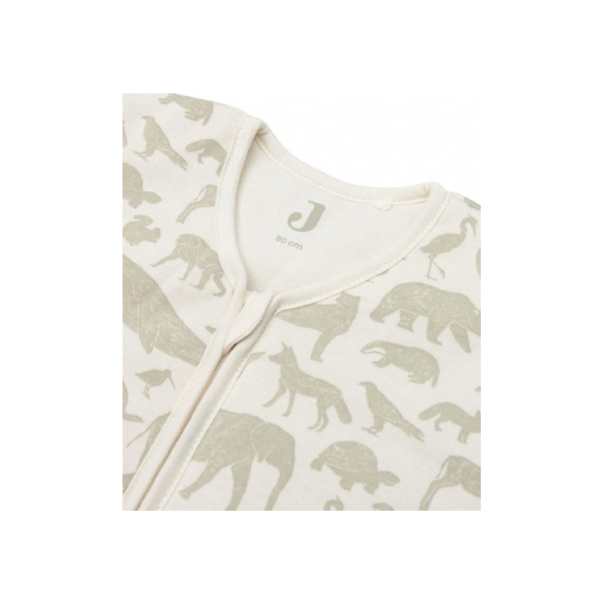 Jollein - Спальный мешок 2в1 6-18 месяцев 3 TOG Animals Olive Green