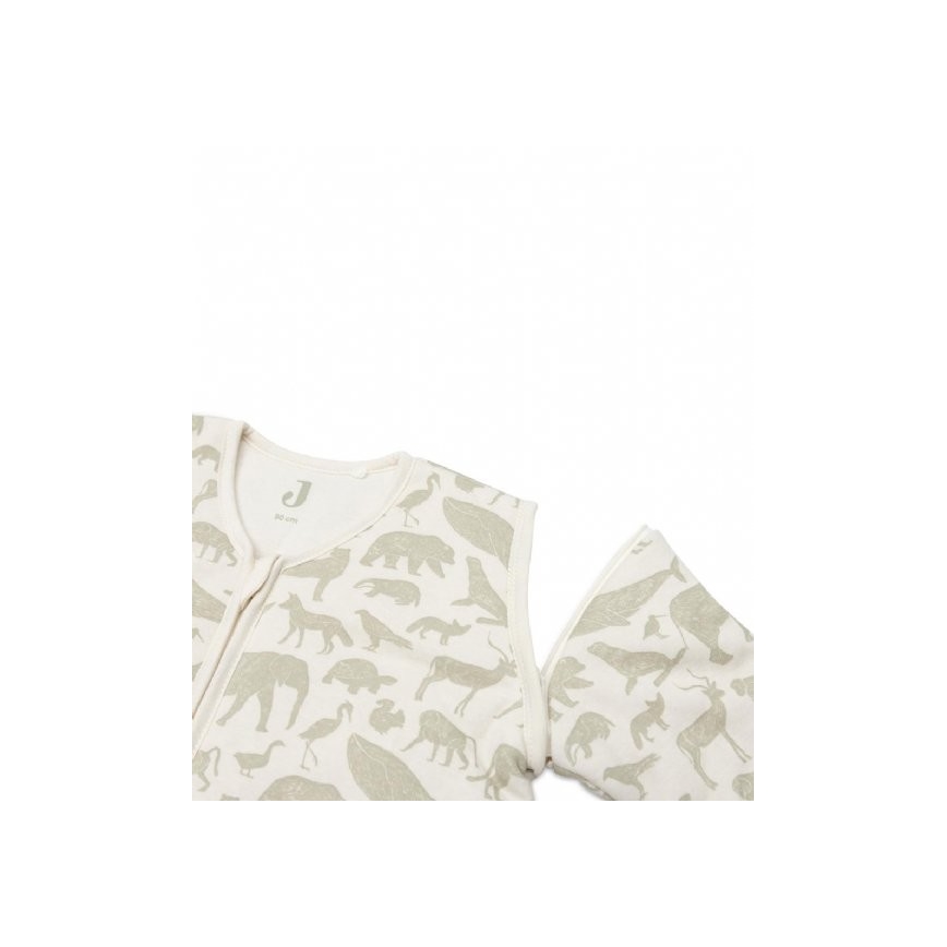 Jollein - Спальный мешок 2в1 6-18 месяцев 3 TOG Animals Olive Green