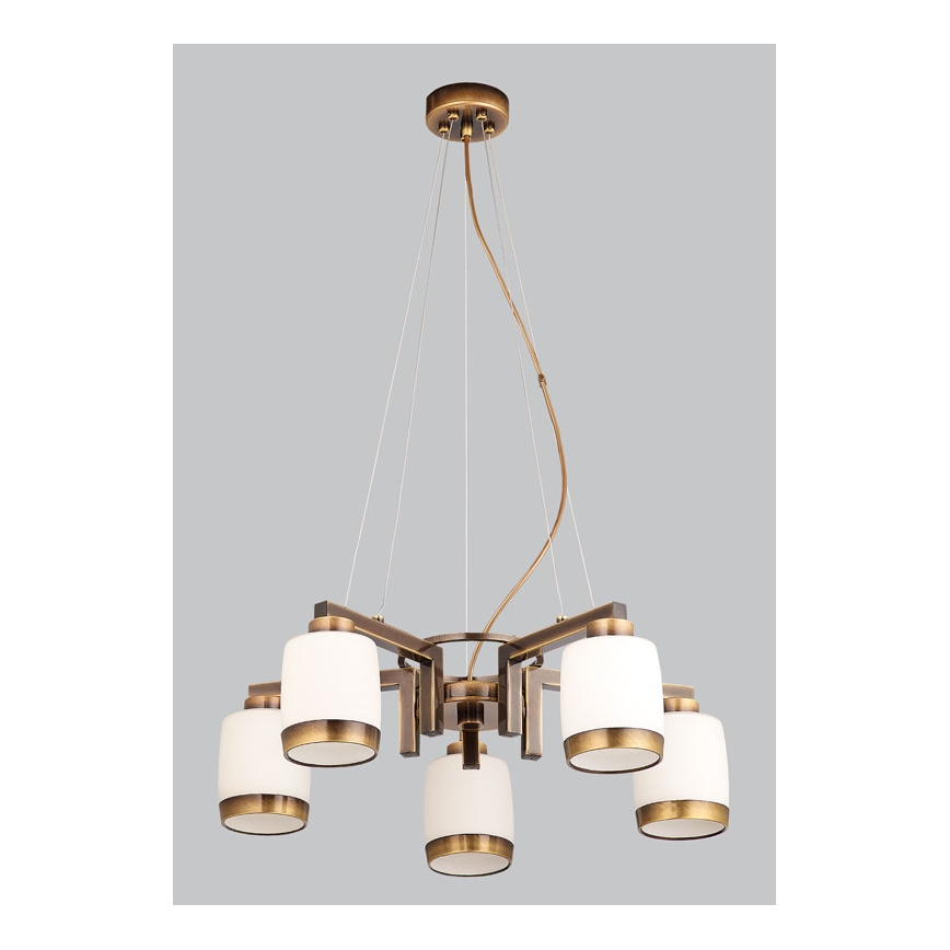 Jupiter 1062 - LN5 - Підвісна люстра LINEA 5xE27/60W/230V