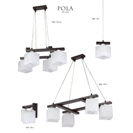 Jupiter 1100 - POK - Настенный светильник POLA 1xE27/60W/230V