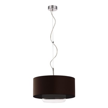 JUPITER 1118-AV1 - Підвісний світильник AVEO 1xE27/60W wenge прозорий стекло