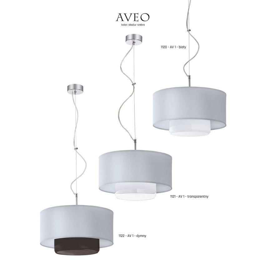 Jupiter - 1122 - Підвісний світильник AVEO 1xE27/80W/230V