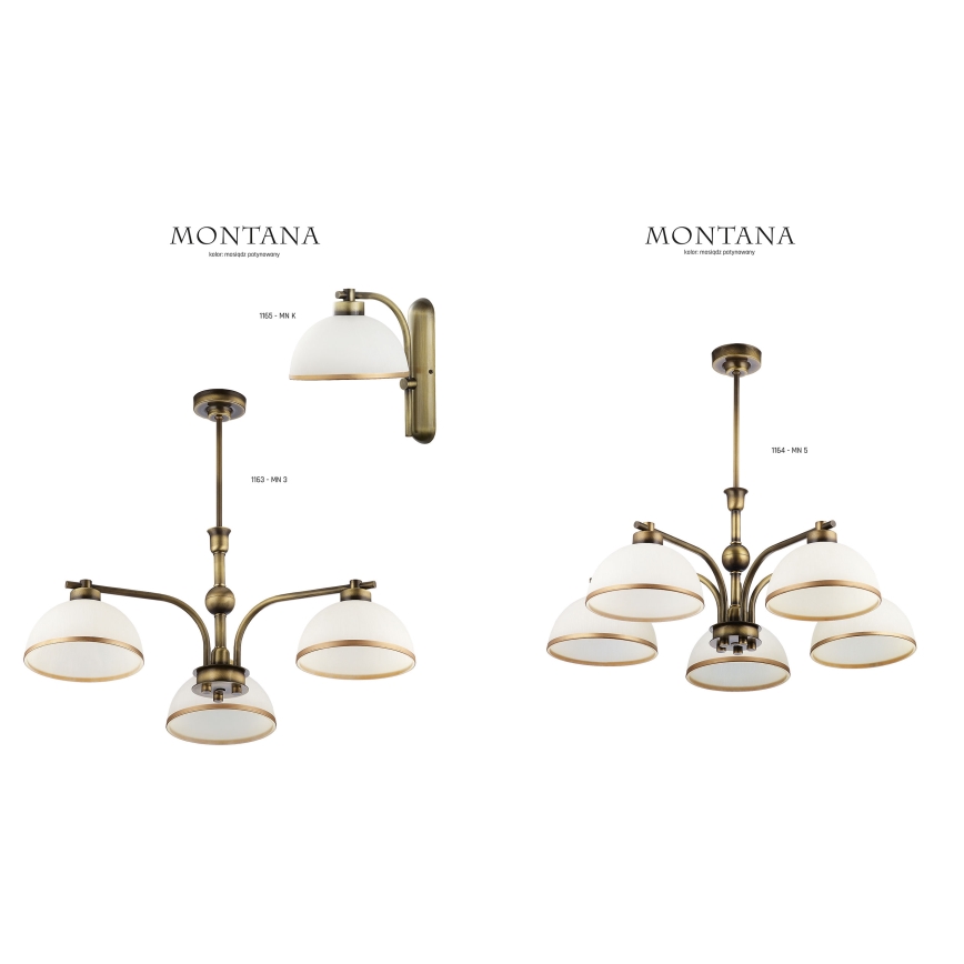 Jupiter 1163 - Подвесной светильник MONTANA 3xE27/60W/230V
