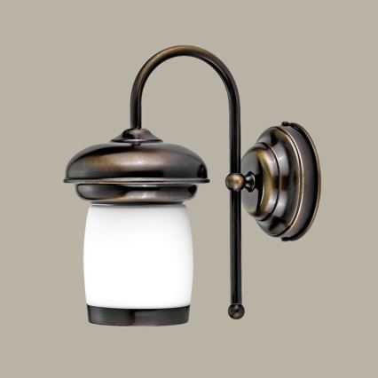 JUPITER 1265-LIVK - Настінний світильник LIV 1xE27/60W патина