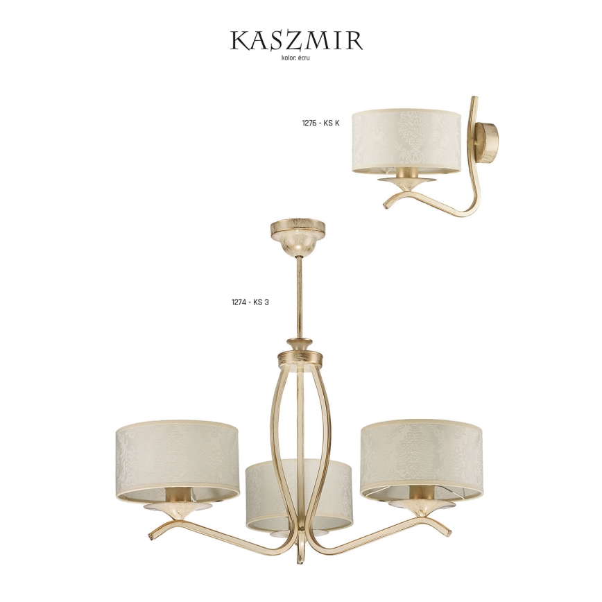 JUPITER 1274-KS3E - Люстра на штанге KASZMIR 3xE27/60W
