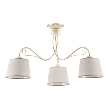 Jupiter 1357 - KM 3 PE - Потолочный светильник KAMELIA 3xE27/60W/230V