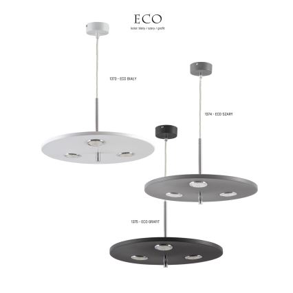 Jupiter 1373 - BI - Світлодіодний підвісний світильник ECO LED/8,5W/230V