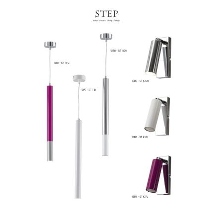Jupiter 1382 - ST K BI - Світлодіодний настінний світильник STEP LED/4,3W/230V