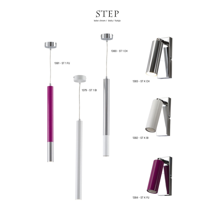 Jupiter 1382 - ST K BI - Світлодіодний настінний світильник STEP LED/4,3W/230V