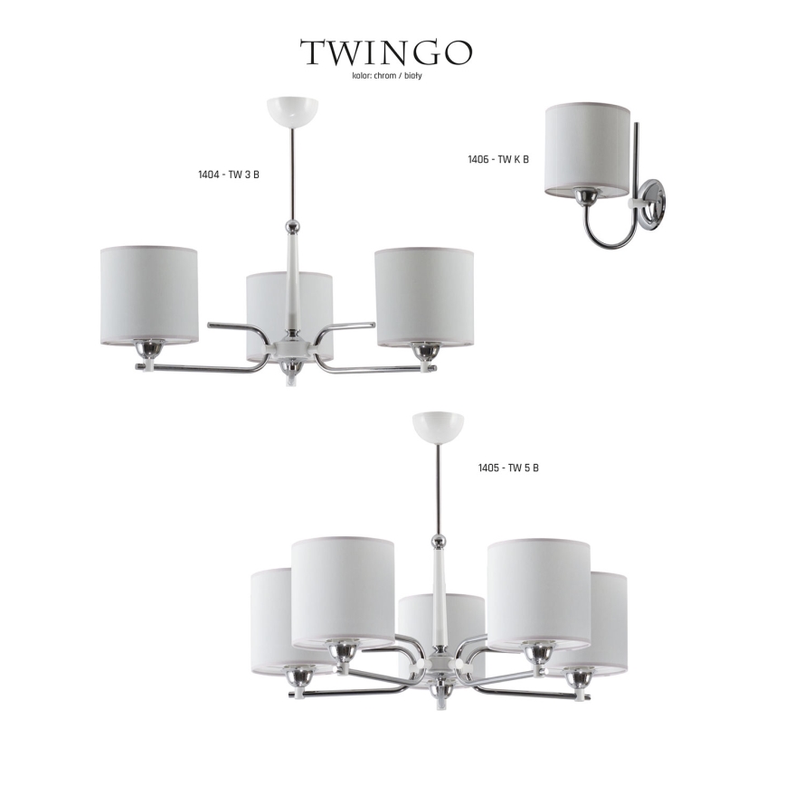 Jupiter 1406 - TW K B - Настенный светильник TWINGO 1xE27/60W/230V