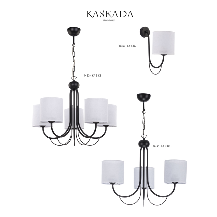 Jupiter 1482 - Люстра на ланцюгу KASKADA 3xE27/60W/230V