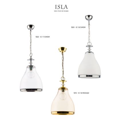 Jupiter 1568 - IS 1 T/C - Подвесной светильник ISLA E27/60W