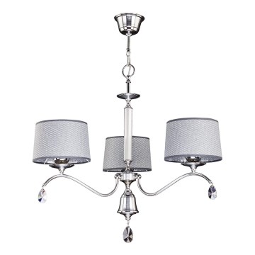 Jupiter 1603 - EG 3 CH - Хрустальная люстра EGIDA 3xE27/60W
