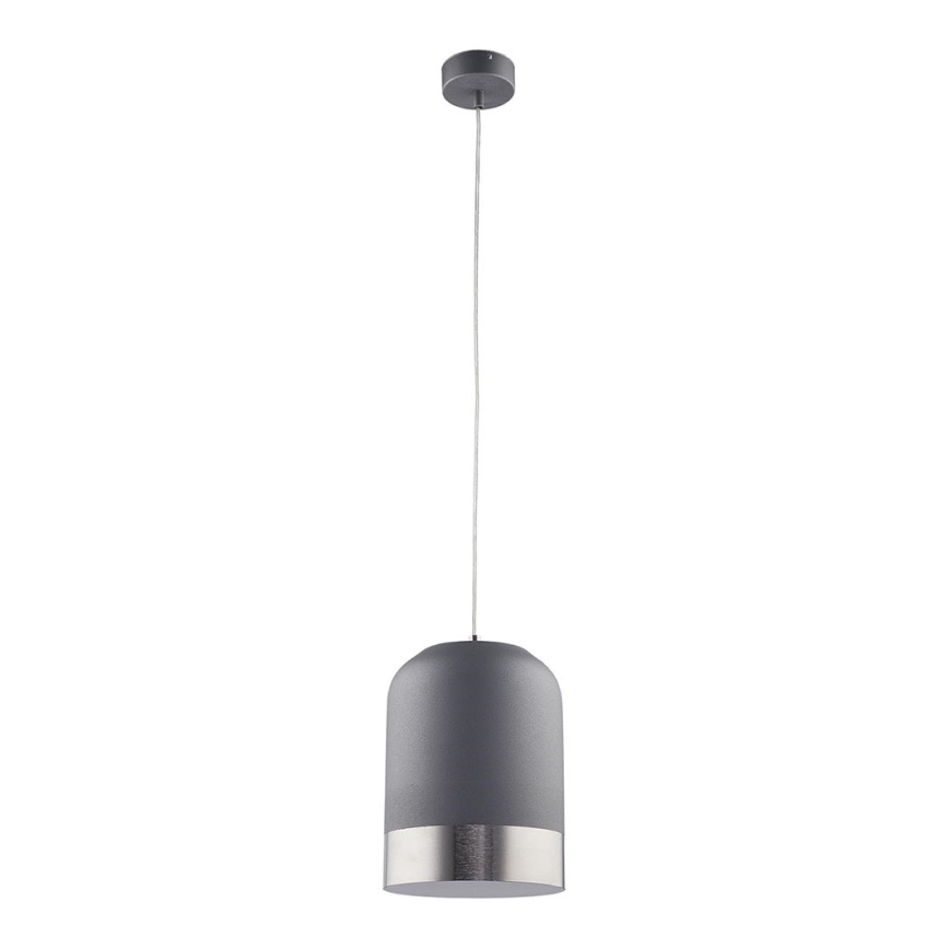 Jupiter 1649 - Підвісна люстра DIXON 1xE27/60W/230V срібний/білий