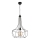 Jupiter 1653 - Подвесная люстра FOX 1xE27/60W/230V черная