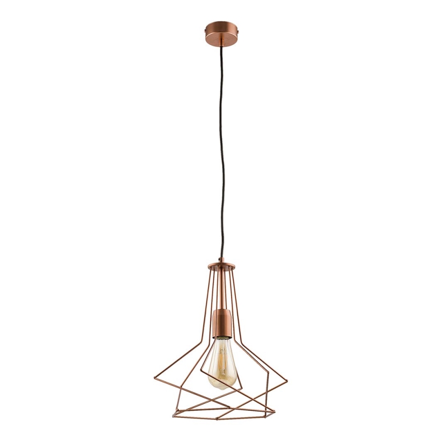Jupiter 1656 - Подвесная люстра ORO 1xE27/60W/230V медь