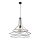 Jupiter 1657 - Підвісна люстра ORO 1xE27/60W/230V чорний