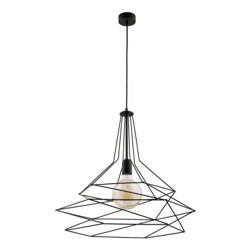 Jupiter 1657 - Подвесная люстра ORO 1xE27/60W/230V черная