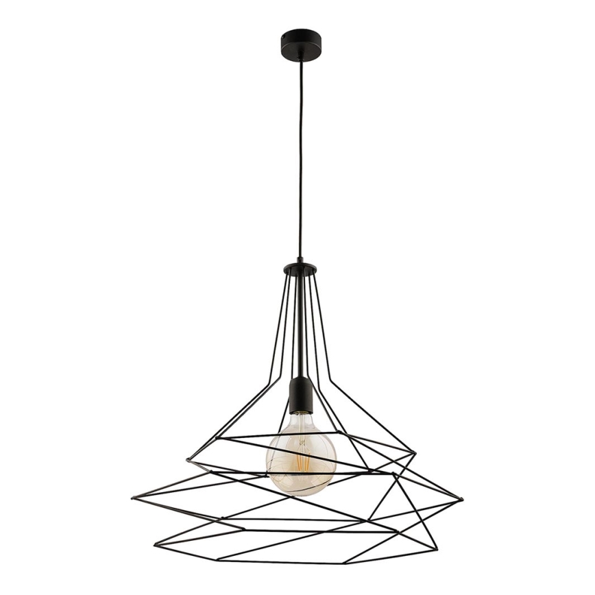 Jupiter 1657 - Подвесная люстра ORO 1xE27/60W/230V черная
