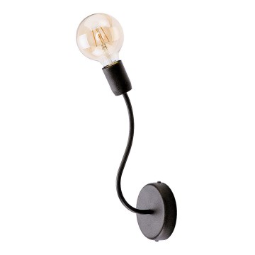 Jupiter 1667 - Настенный светильник LUCE 1xE27/60W/230V титановый