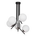 Jupiter 1737 - Люстра на штанге TIM 5xE14/40W/230V блестящий хром