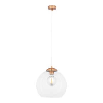 Jupiter 1785 - AS 1 - Підвісна люстра ASTI 1xE27/60W/230V мідь