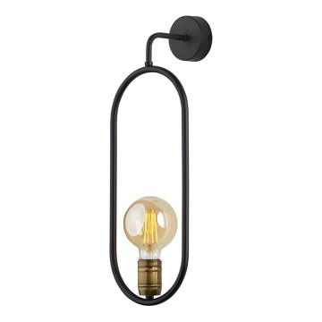 Jupiter 1820 - PIKE27 - Настенный светильник PONTI 1xE14/40W/230V черный
